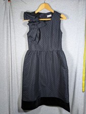 Red Valentino Dress Womens Medium Statement Bow Party Cocktail Event Occasion