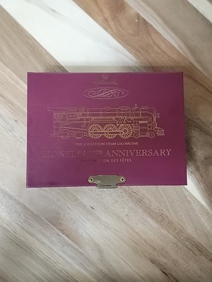 Hallmark 700E J-1E Hudson Steam Locomotive Lionel 100th Anniversary Ornament