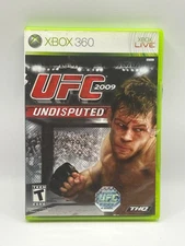 UFC 2009 Undisputed Xbox 360 Game THQ Complete Case Disc Manual NTSC Fighting