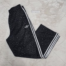 Adidas Firebird Loose Leopard Track Pants Men's Sz Large JV7582 NWT