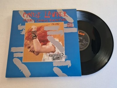 12'' Maxi Cyndi Lauper - Money Changes Everything / sehr guter Zustand