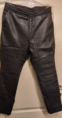 ''Tigha'' Damen Hose Lederhose Echtes Leder Gr. XL