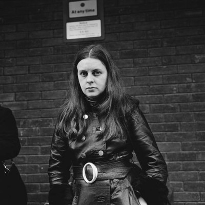 Irish civil rights activist and politician Bernadette Devlin upon - Old Photo