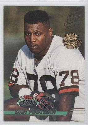 1993 Topps Stadium Club Super Teams Redeemed Bowl XXVIII Dan Footman #301 g9e