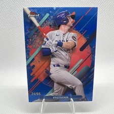 2025 Topps Finest Kyle Tucker Chicago Cubs Rare Blue /99 #268