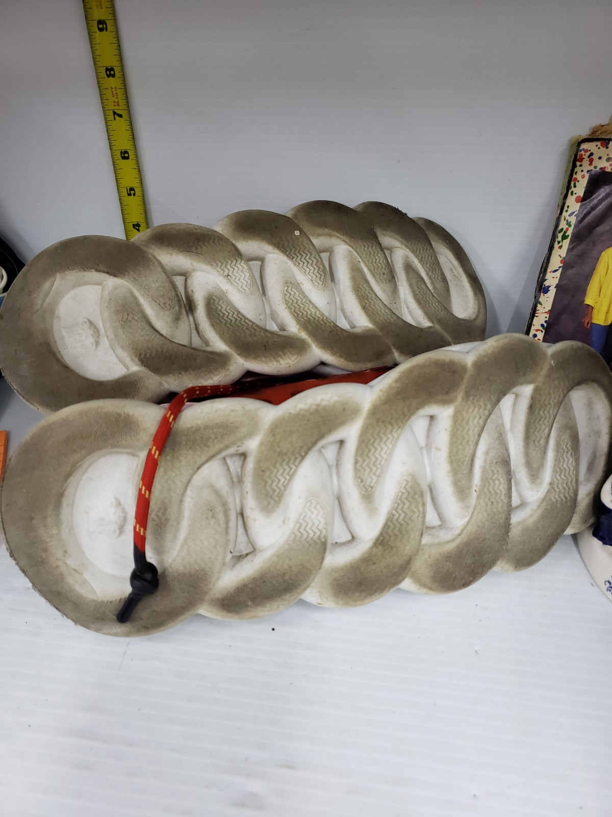 VERSACE Chain Reaction Leopard Pattern Sneaker 42… - image 13