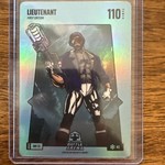 Bo Jackson Battle Arena - `Lieutenant` Dansby Swanson - Blue Battlefoil bbf-73
