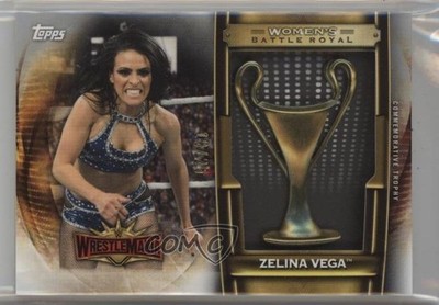 2020 Topps WWE Road to Wrestlemania Silver 18/25 Zelina Vega #WCWR-ZV 13iq