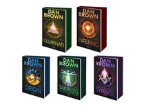 Dan Brown - Robert Langdon 1-5 im Farbschnitt...