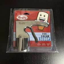 THRIFTY Ice Cream Scoop Stainless Steel Retro/Old Time Style Rite Aid NEW