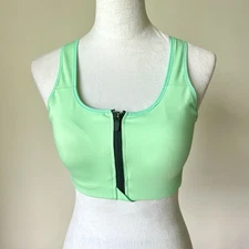 NIKE Dri-Fit High Support Impact Zippered Front Sports Bra—SZ. Medium 