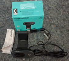 Logitech C270 HD Webcam 720P Video Calls Comp...