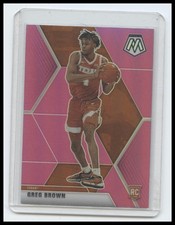 2021 Panini Chronicles Draft Picks #264 Greg Brown III Pink