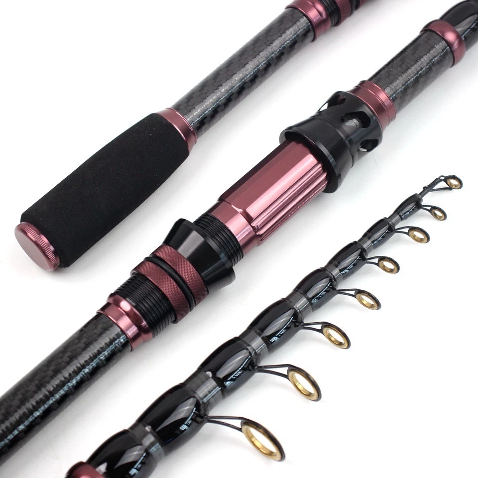 Telescopic Fishing Rod Spinning/casting Rod Fast Action High Sensitivity Travel
Opens in a new windo