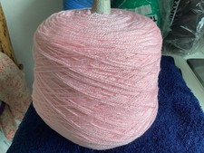 Heirloom Misty 2 Ply Acrylic Machine Knitting Yarn Soft Pink 1 lb MPN 1018