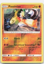 Passimian Reverse Holofoil Rare SM Burning Shadows 79/147 NM