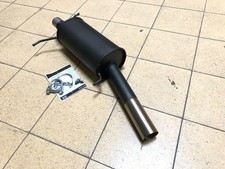 Stahl Endschalldämpfer VW Golf 1 Cabriolet Typ 155 Bj. 09/83- Endrohr 1x70mm EG