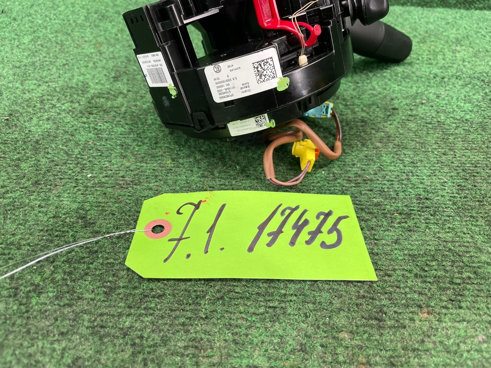 🛑 2014-2017 Maserati Ghibli Steering Column Clockspring Wiper Switch OEM