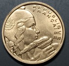 1954 France 100 Francs Coin Brilliant UNC,  Beautiful Bright Coin — photo 1