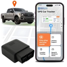 Brickhouse Security TrackPort OBD II Tracking Device - Car GPS Location Tracker