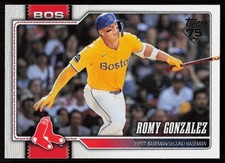 2026 Topps Series 1 Celebration Romy Gonzalez #294 Boston Red Sox
