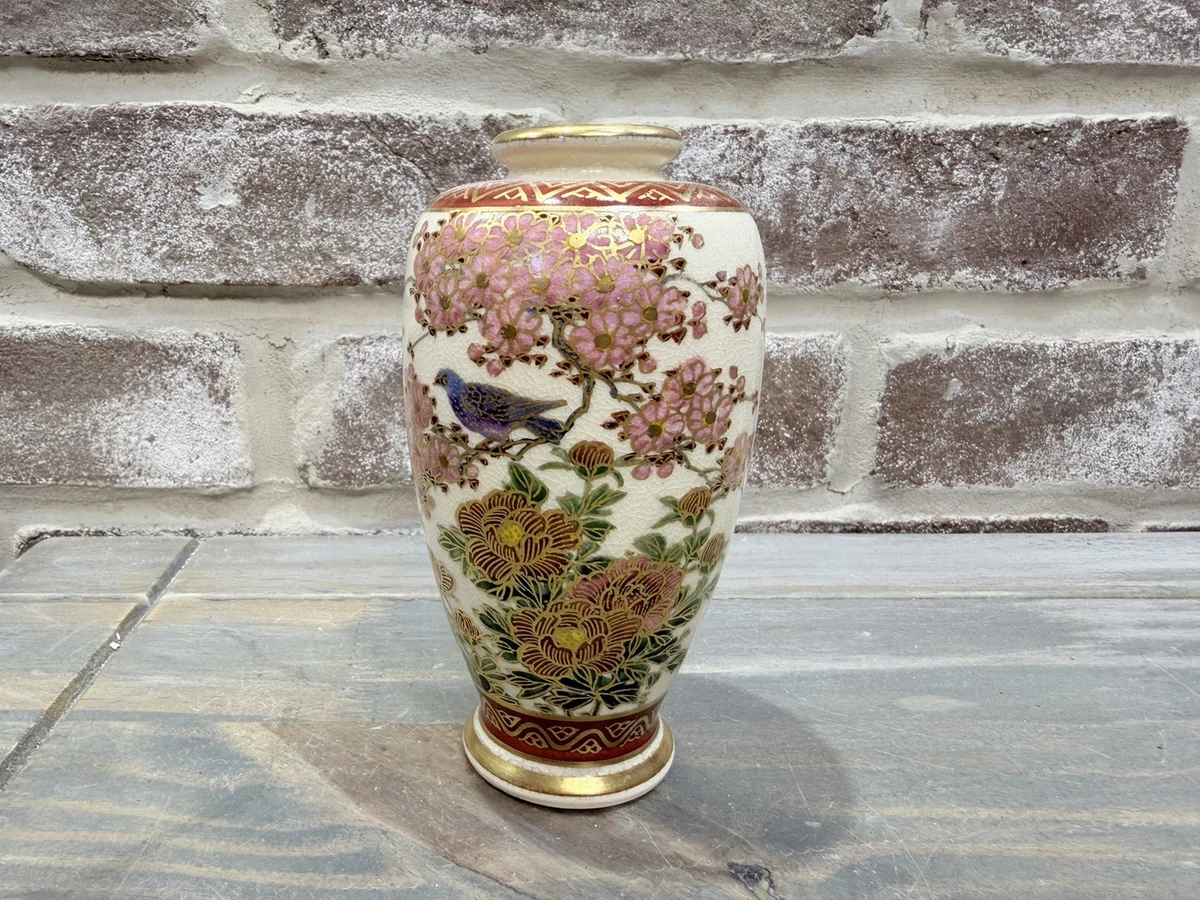 萨摩在日本古董花瓶| eBay