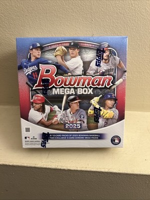 2025 Bowman Baseball Mega Box Auto Autograph  