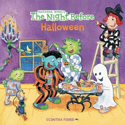 The Night Before Halloween by Natasha Wing (English) Paperback Book