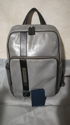 Piquadro Reiserucksack Leder Schwarz