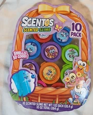 Scentos Scented Slime 10 Pack 10 Ounce Total New WeVeel LLC 