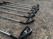 Cleveland CG7 Black Pearl Iron Set 4-Pw - Reg Flex - Good Condition
