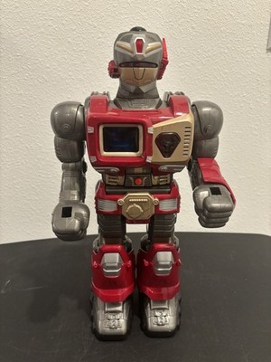 Vintage HAP-P-KID Toy Robot Turbo Fighter 15'' 2005