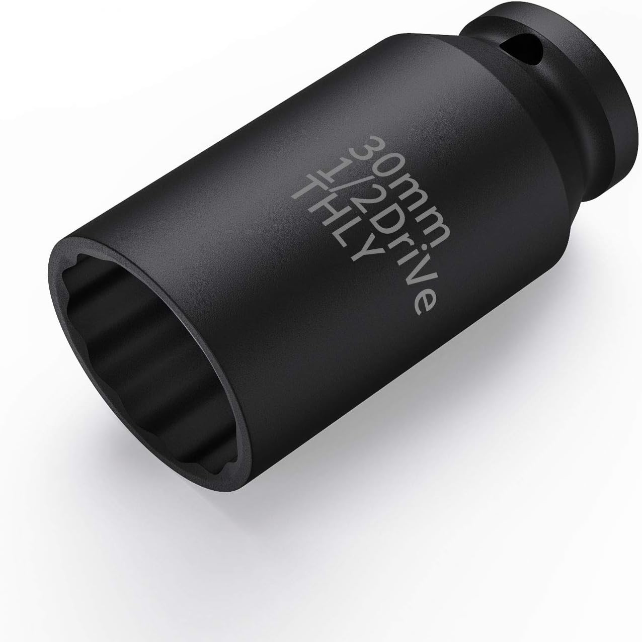 30mm Socket 1/2 Drive, Metric SAE 12-Point Deep Socket Set 1/2 Inch Impact Driv