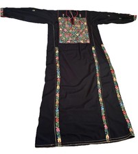 Palestinian Tradition Thobe Handmade-Tara- Embroidered Arabic dress