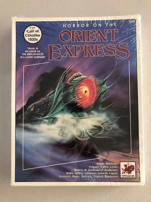 Horror on the Orient Express Chaosium Call of Cthulhu RPG Lovecraft CoC