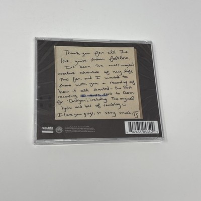 in Hand Taylor Swift Cardigan Limited Edition CD Single With