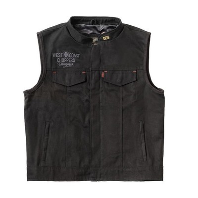 Dominator Canvas Reitweste schwarz WCC x 13 1/2 Größe 3XL