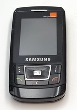 Samsung D900 Black Orange Network 60MB 2.1" Slider 3MP Mobile Phone