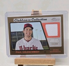 Paul Goldschmidt /99 Patch 2015 Topps Heritage - Clubhouse Collection Relics