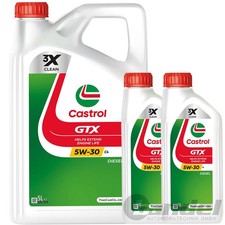 1x5+2x1L CASTROL GTX 5W30 C4 ÖL passend für MB 226.51 RENAULT RN 0720 ACEA C4