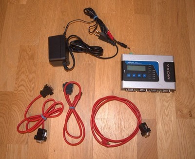 MOXA NPort 6450 Seriell Server 4-port RS-232/422/485 to Ethernet