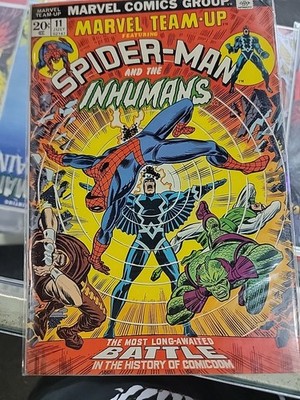 Marvel Team-Up # 11 - Spider-Man & Inhumans 