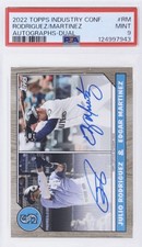 2022 Topps Edgar Martinez/Julio Rodriguez Dual Auto PSA 9 MAKE OFFER !!!