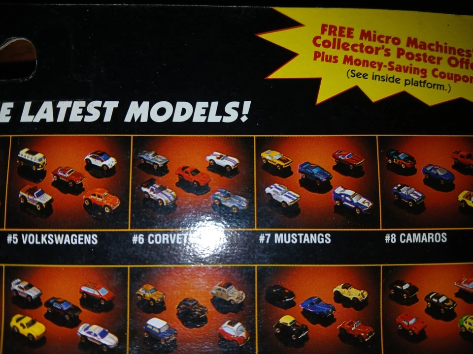 New Vintage 65100 Micro Machines #7 Mustangs 1998 Buy 5, get 5 edition - Image 4 of 4