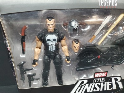 Marvel Legends ~ PUNISHER w/MOTORCYCLE DELUXE ACTION FIGURE SET