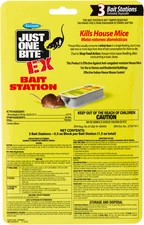 Just One Bite Ex Bait Station 3 Pack Free and Fast Shipping in USA.
