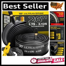 26" Bike Inner Tubes 26 x 1.75, 1.95, 2.10, 2.125 - Set of 2