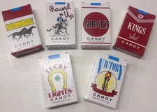 World Confections Candy Cigarettes, Pack of 1 Box Retro - Box Style Varies
