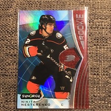 2023-24 UD Synergy Rookie Nikita Nesterenko