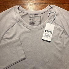 FIGS Makato Performance Underscrub NWT Mens Large Long Sleeve Seamless Vented